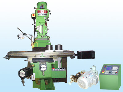 GX-135活塞氣門坑方型燃燒室二工位三坐標數控銑床