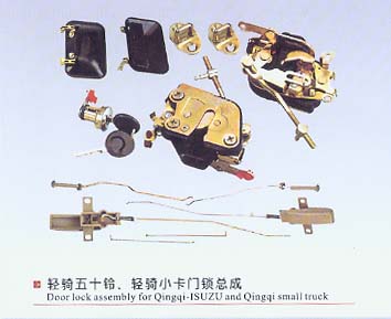 輕騎五十鈴、輕騎小卡門鎖總成