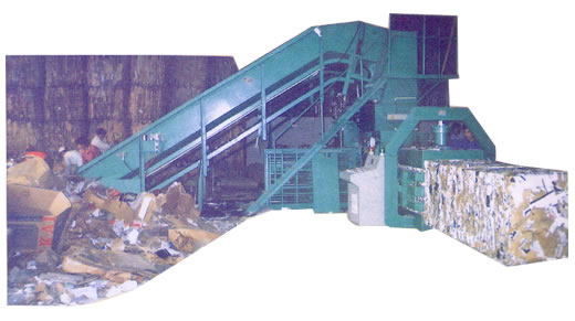 自動環(huán)保壓縮打包機