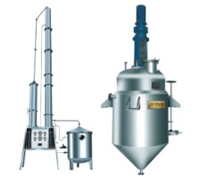①JH系列快裝酒精回收塔 ②CC系列中藥醇沉罐
