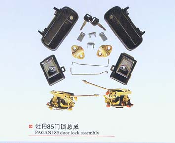 牡丹85門鎖總成