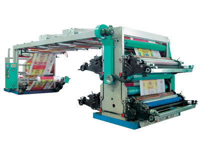 四色編織布膠（柔）版印刷機(jī)