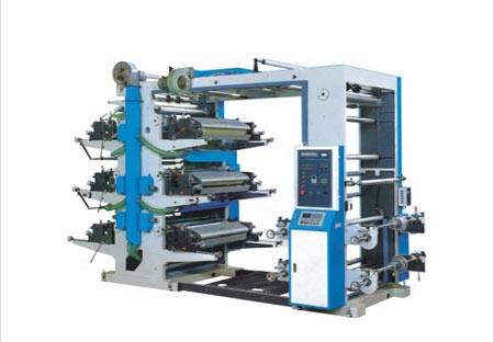 六色柔性凸版印刷機