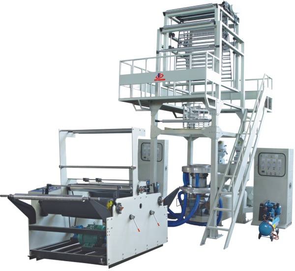 2SJ-G 系列兩層共擠旋轉(zhuǎn)機(jī)頭吹膜機(jī)組