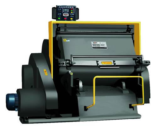 L-1100B雙飛輪平壓壓痕切線機 手動壓痕機 啤機 模切機