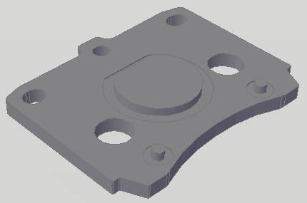 LD402-I剎車片鋼背