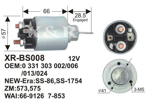電磁開關 BOSCH系列 電磁閥 起動機配件 馬達開關 汽車配件