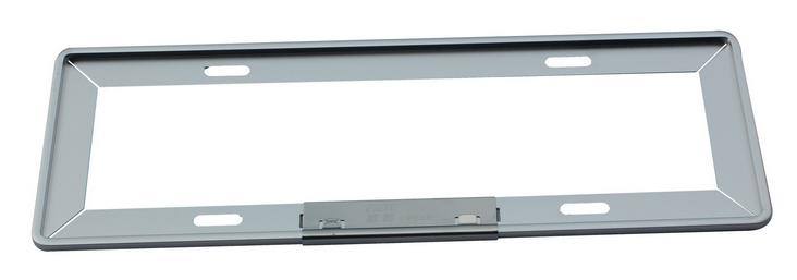 鎂合金車牌框 汽車牌照框 牌照架 加厚