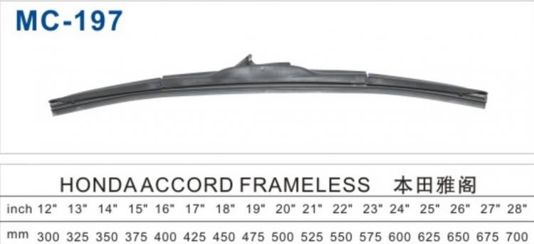 豐田凱美瑞雨刷片 MC-196