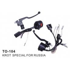 TO-104摩托車(chē)閘把座總成