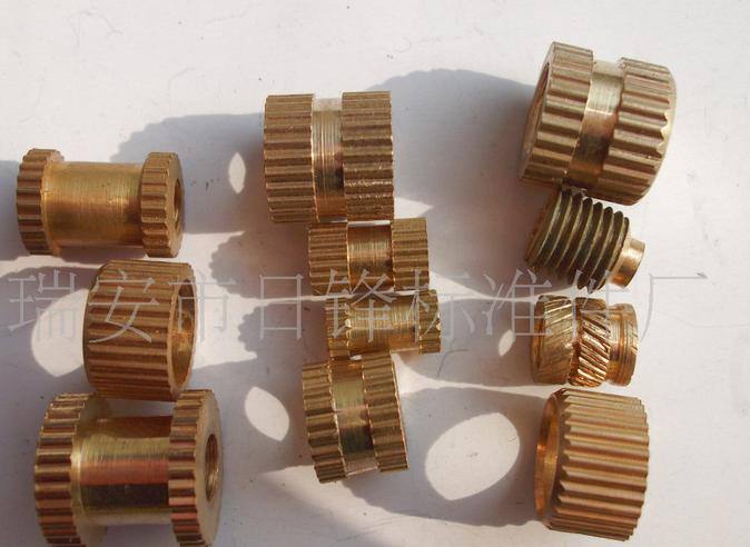 銅件加工 六角銅螺母 六角直通螺母
