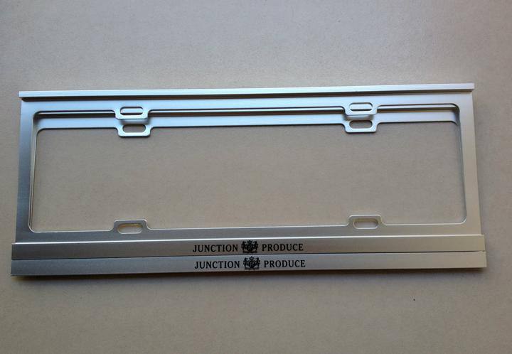 國標(biāo)四孔車牌架 鎂合金標(biāo)準(zhǔn)型