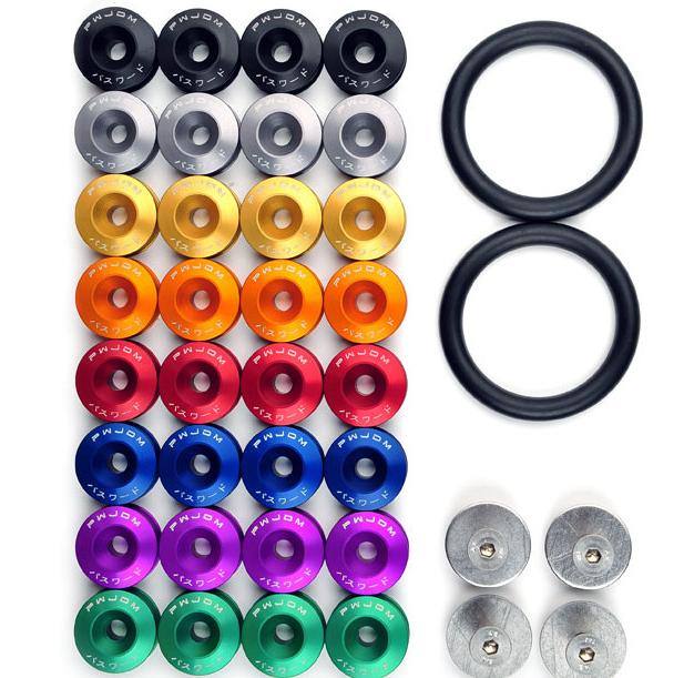 JDM汽車前后杠加固墊圈/包圍加固螺絲/包圍拉桿/改裝(mp-27)墊片