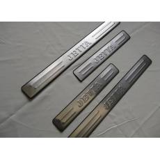 大眾系列及全系車(chē)型門(mén)檻條 拉絲及噴砂啞光大眾迎賓踏板