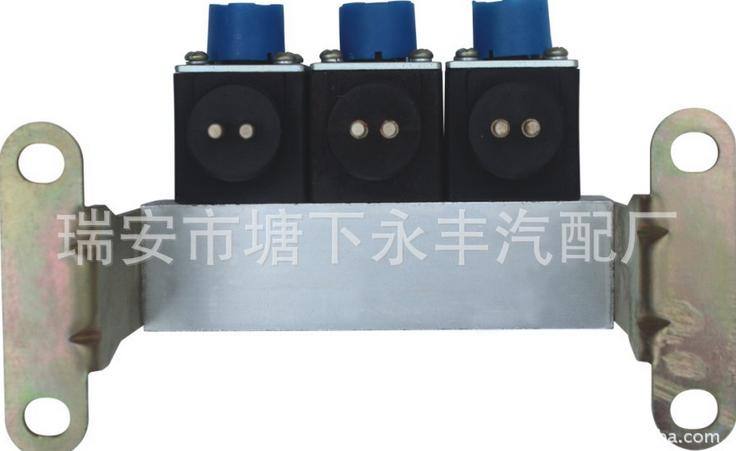 供應電磁氣閥 瑞沃 三連體