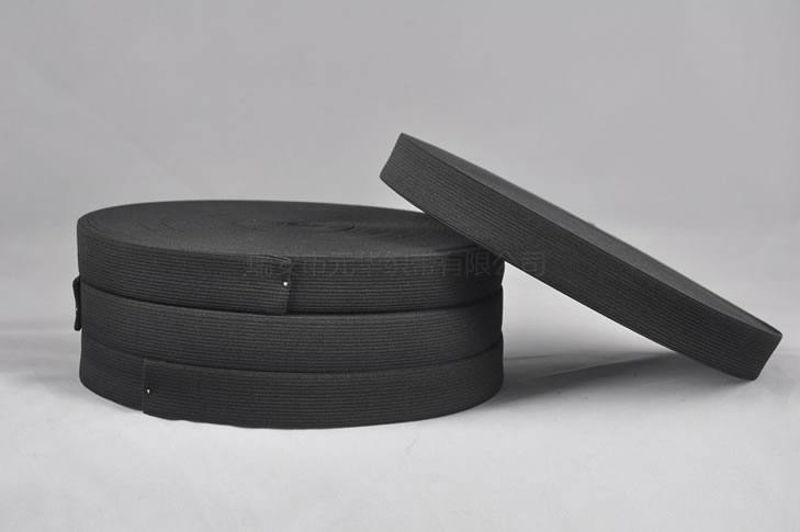 廠家供應常規黑白松緊帶