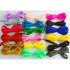 運(yùn)動(dòng)鞋 寬扁形鞋 顏色絲帶 定做長度 鞋帶廠家