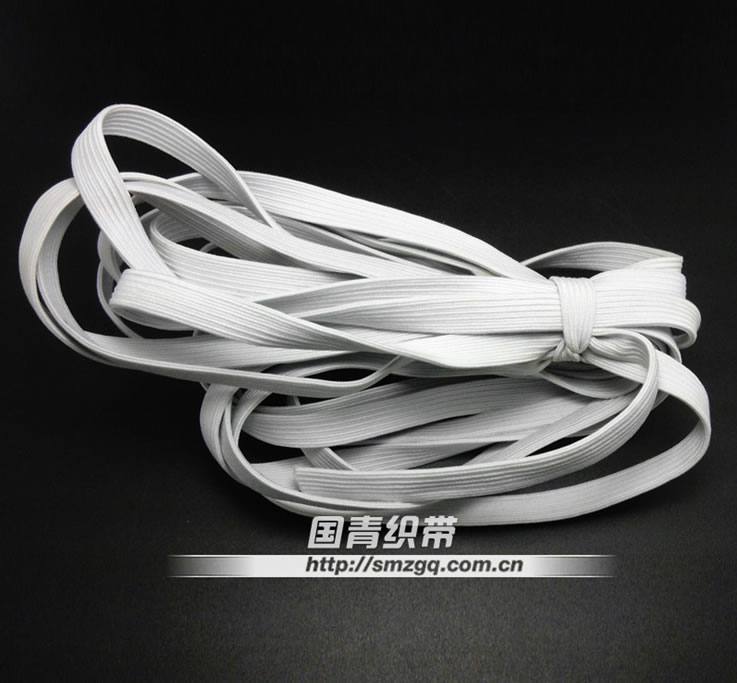 織帶廠家供應 進口走馬扁松緊帶，0.3cm--1.2cm,各種顏色