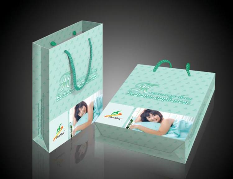 訂做紙袋白卡購物手提袋 廣告禮品手挽袋 服裝紙袋定做印刷生產(chǎn)廠