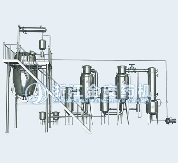 RTNⅡ系列雙效熱回流提取濃縮機(jī)組