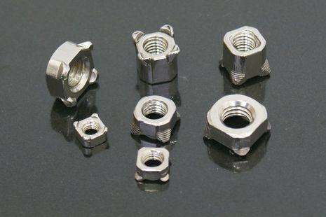 不銹鋼四方焊接螺母