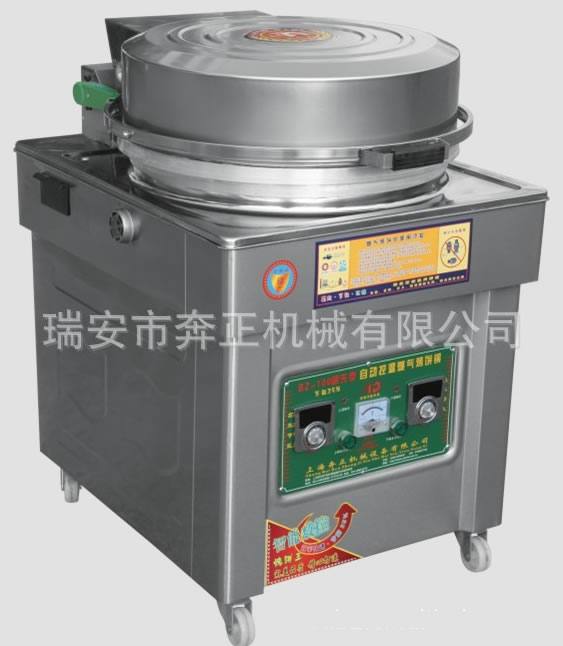 土家醬燒餅100型不銹鋼燃氣烙餅機,燃氣烤餅爐