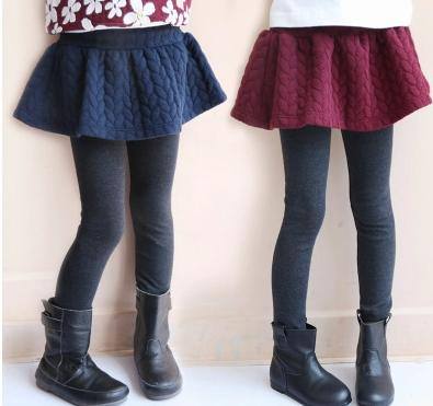 兒童假兩件打底褲 女童裙褲打底褲童裝女童秋裝2014新款寶寶長(zhǎng)褲