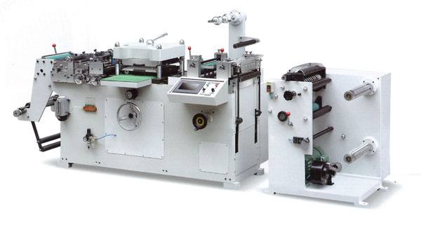 YOMQ-320-420-520 自動不干膠商標模切機