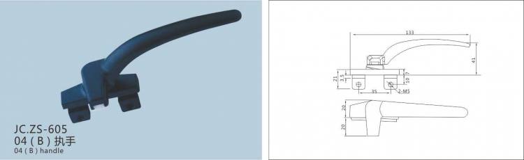 JC.ZS-605平開窗執手