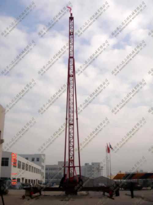 SDJ系列三點支撐式塑料排水板打樁機