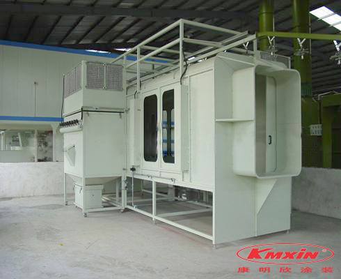 雙工位噴塑回收噴房 