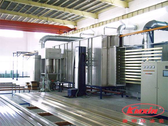 鋁型材噴塑涂裝生產(chǎn)線 