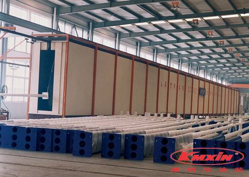 路燈支架噴塑涂裝生產(chǎn)線 