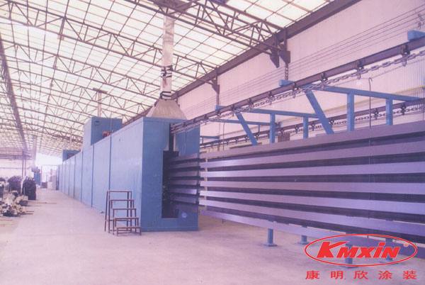 護欄噴塑涂裝生產線 