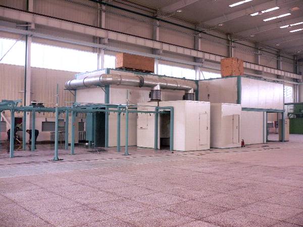 靜電噴漆涂裝生產(chǎn)線