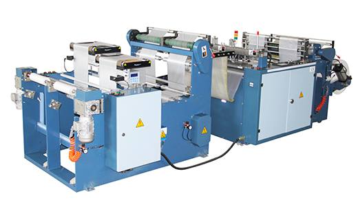 HSLJ-450X2 雙道高速塑料袋連卷機(jī)