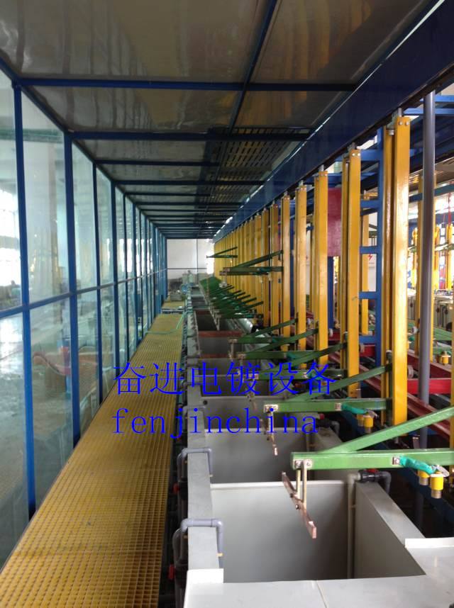 垂直升降環形電鍍自動線006 電鍍設備