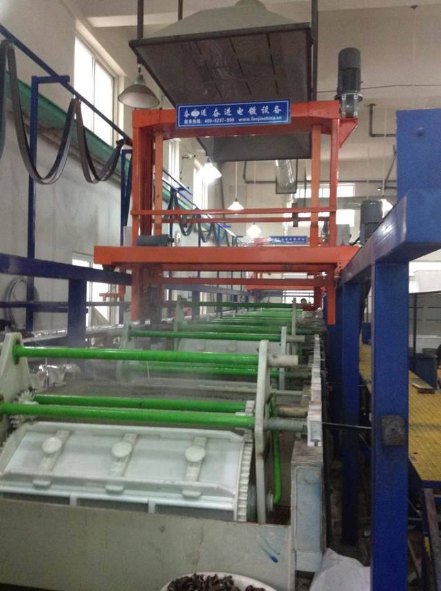 龍門式自動滾鍍生產線 電鍍設備