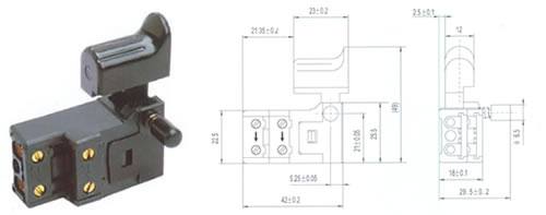 QH01-01按扭開關 電動工具開關