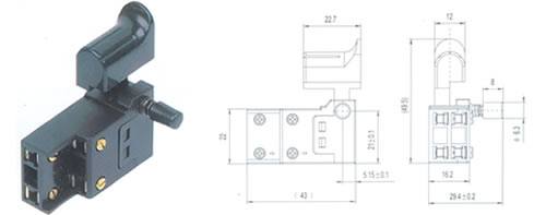 QH08-01按扭開(kāi)關(guān) 電動(dòng)工具開(kāi)關(guān)