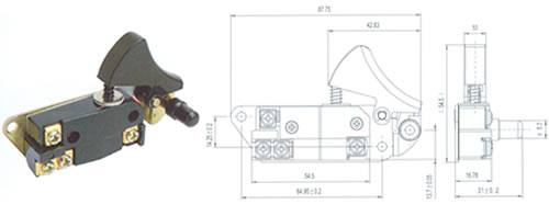 QH12-01按扭開關 電動工具開關