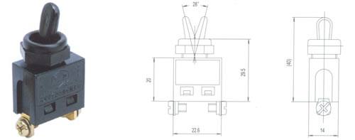 QH19-02倒板開關(guān) 電動工具開關(guān)