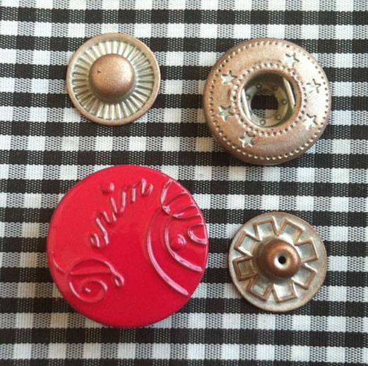 噴漆四合扣，噴漆彈簧扣，急鈕 噴漆大白扣 四合扣廠家 金屬鈕扣