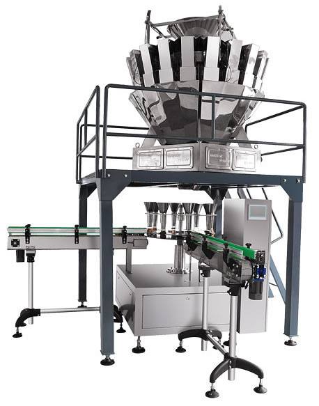 給袋式包裝機醬菜固體液體粉劑歐式大規(guī)格全自動計量包裝機