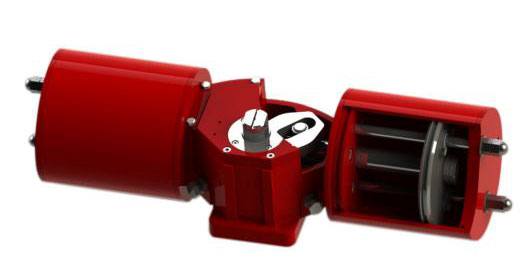 BR系列活塞式雙作用氣動執(zhí)行機(jī)構(gòu)