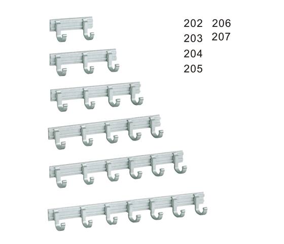 202,203,204,205,206,207 扶手、衣鉤、活動(dòng)桿