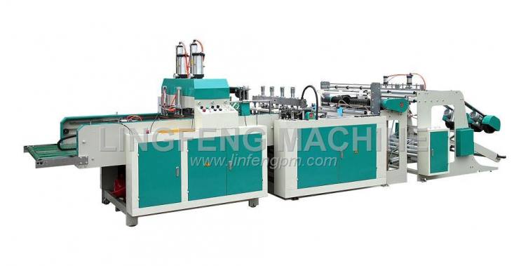 全自動高速雙線背心袋制袋機(GDFR-400*2)