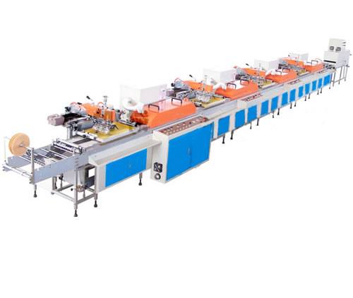 四色全自動絲網印刷機