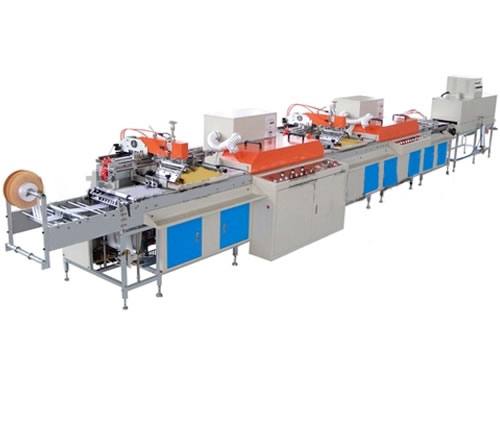 ２色全自動卷裝絲印機 