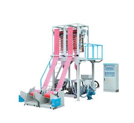 雙模頭吹膜機，塑料吹膜機